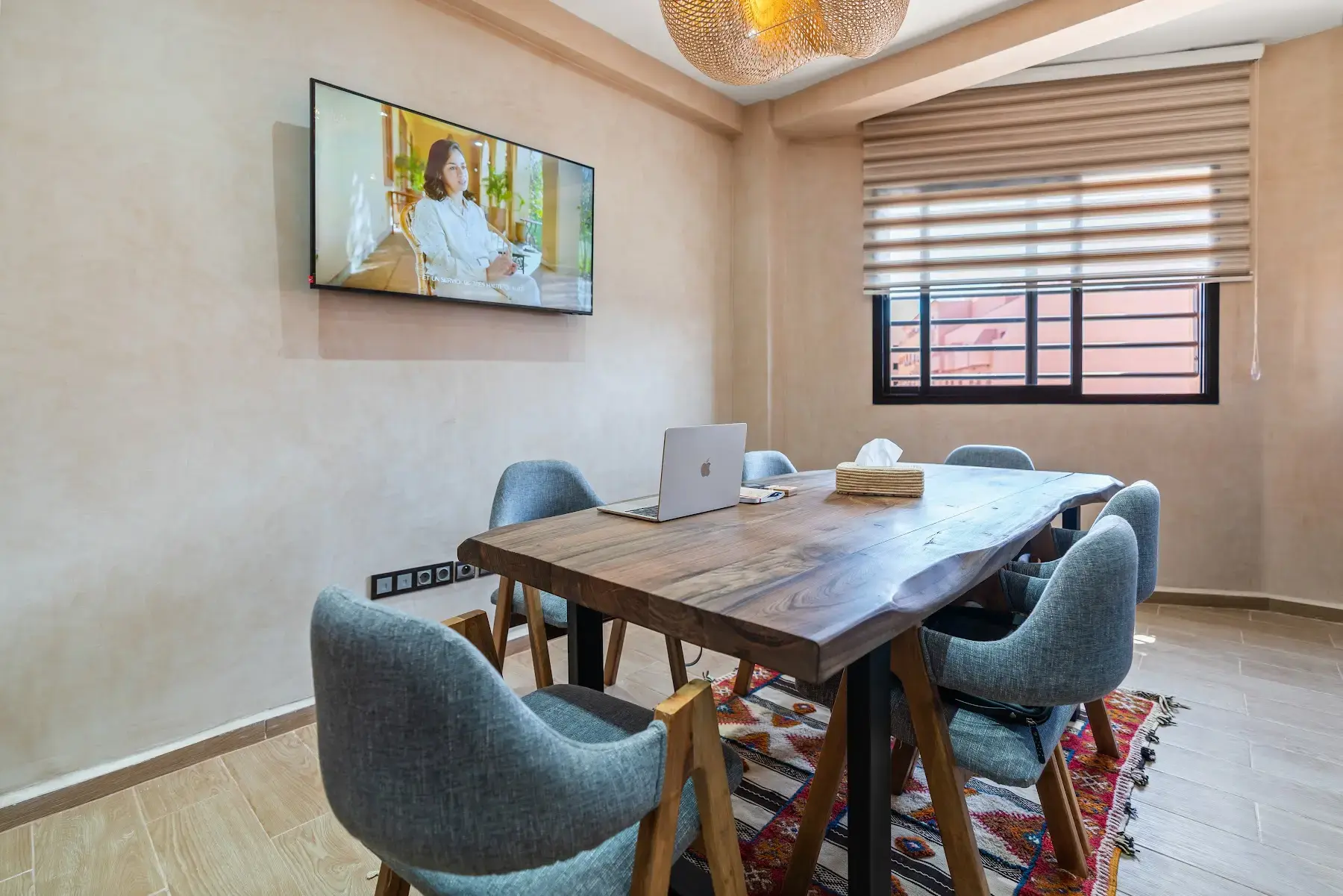 Celestia Invest meeting room in Marrakech