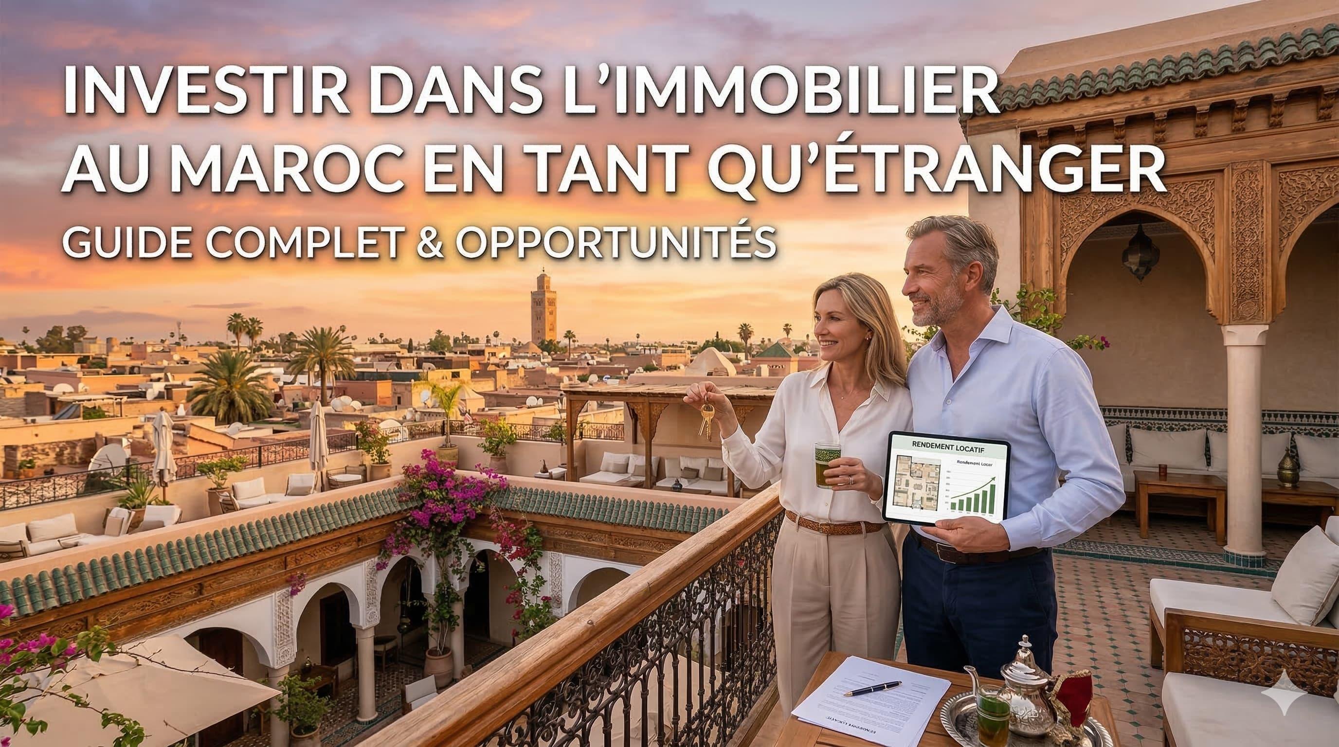 Investir dans l'immobilier au Maroc en tant qu'étranger : sécurité juridique, garanties et réalités du marché